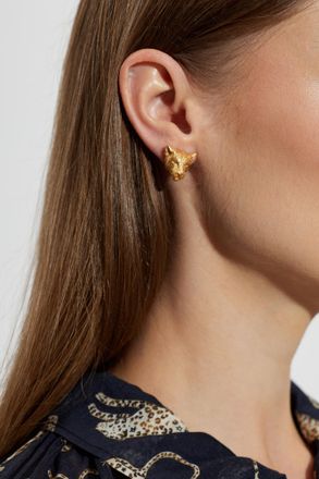 Forte_Forte Forte_forte Set Of Four Asymmetric Earrings, Womens, Gold