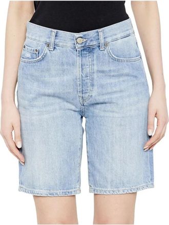 Dondup Denim Shorts - Dames - Denim shorts - Blauw - W28 - Denim - Korte Broeken