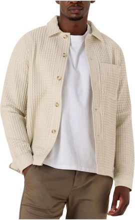 Dstrezzed Dstrezzed, Jassen, Heren, Beige, 2Xl, Lino FW Overshirt