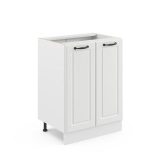 Vicco Mueble Bajo De Cocina R-line, Blanco Casa De Campo, 60 Cm Sin Encimera