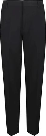 Emporio Armani straight trousers - men - Polyamide/Elastane/Polyester/Cotton - 50 - Black