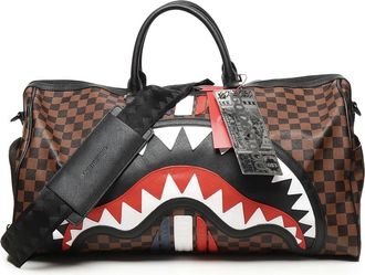 Sprayground Bruine Rugzak met Metalen Ritsvak - unisex - Weekendtassen - Bruin - ONE Size - Tassen