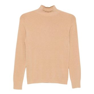 Ermanno Scervino Lupetto - Dames - Coltruien - Beige - S - Truien & Vesten