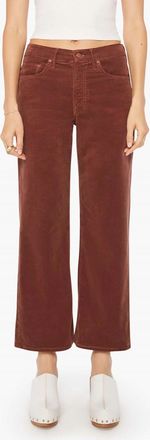 Mother Mid Rise Maven Ankle Cord Jeans In Aztec