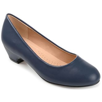 Journee Collection Women & apos;s Comfort Saar Medium and Wide Width Pumps