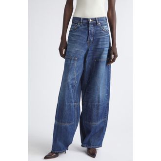 Haikure Legacy Wide Leg Jeans in Norm Core at Nordstrom, Size 32
