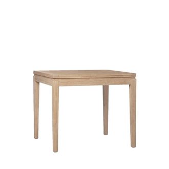 Klast Mesa extensible efecto madera natural 90x78 cm