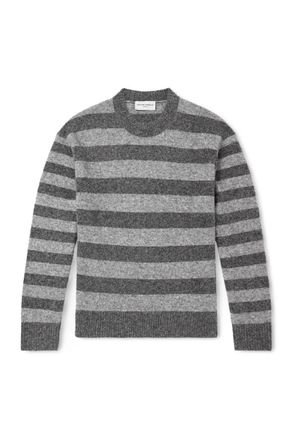 Officine Générale Randy Striped Knitted Sweater