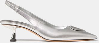 Kate Spade New York Lover Metallic Slingback Kitten Heel