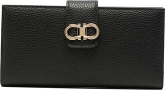 Ferragamo Pebbled-leather Wallet