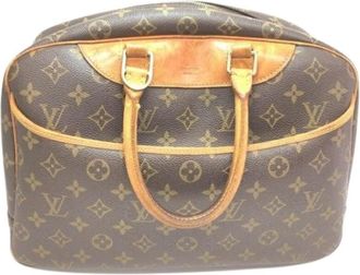Louis Vuitton Pre-owned Handbags, female, Brown, Size: ONE SIZE Pre-owned Vintage Leather Handbag