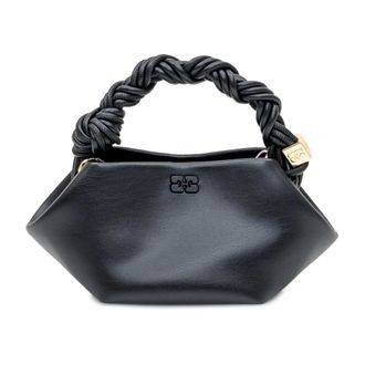 Ganni Handbags, female, Black, Size: ONE SIZE Bou Bag Mini