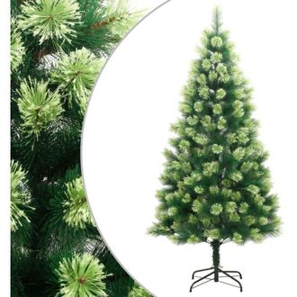 vidaXL Rbol De Navidad Artificial Con Bisagras Y Soporte 210 Cm Vidaxl