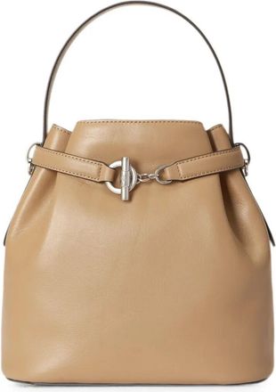 Ralph Lauren Shoulder Bag Silver Handle Blke