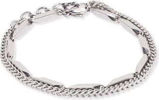 Coeur de Lion Twisted Layers Bracelet in Silver at Nordstrom