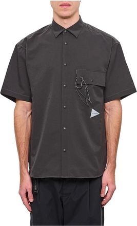 And Wander Hombre, Camisas, Gris, Talla: S