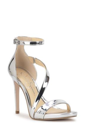 Jessica Simpson Rayli Sandal in Silver at Nordstrom, Size 6.5