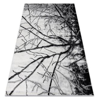 RugsX RugsX Emerald Rug in Grey | Size: 140 cm x 190 cm