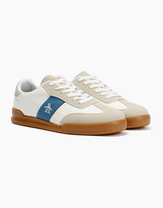 Original Penguin Mens Penguin Giovanni Mens White Trainers - Size: 10