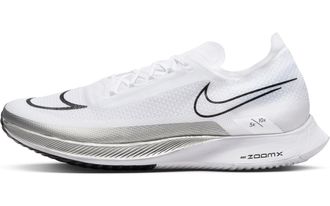 Nike Nike Mens Zoomx Streakfly PRM Fitness Gym Running Shoes, White/Black-metallic Silver, 9.5 UK