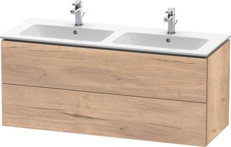 Duravit Duravit L-cube Mueble Bajo Lavabo Suspendido, 2 Cajones