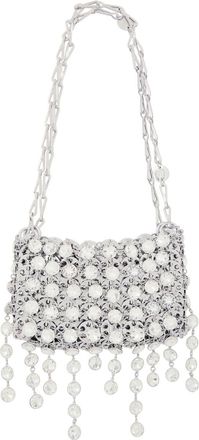 Paco Rabanne 1969 Strass Nano Metal Disc Shoulder bag - Silver - One Size