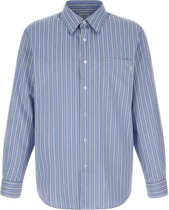 Saint Laurent Hombre, Camisas, Azul, Talla: 2XL