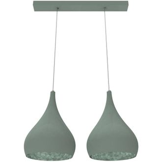 Lumicom Calice L&aacute;mpara De Techo Lineal X2 Monocolor Mate