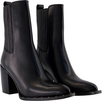Golden Goose Womens Ankle Boot Black Calfskin