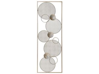 Beliani Beliani - Decorazione Moderna A Muro Stile Retro In Acciaio Oro Tungsten