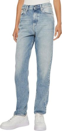 Calvin Klein Jeans Womens 90s Straight Light Wash - Light Blue Cotton - Size 26 (Waist)