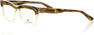Frankie Morello Accessoires, Heren, Bruin, ONE Size, Clubmaster Optisch Montuur