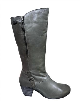 Eric Michael Womens Sweden High Boots In Grey
