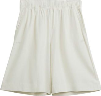 adidas x ARTE Antwerp Linen Bermuda Shorts Asia Sizing Off White KV4049