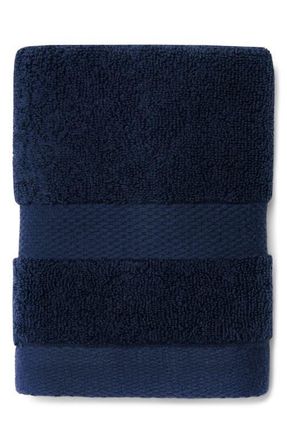 SFERRA Bello Nuovo Combed Cotton Wash Cloth in Navy at Nordstrom, Size Washcloth