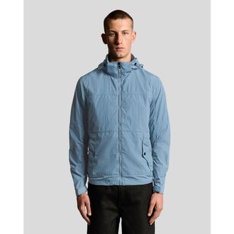 Lyle & Scott Long Sleeve Stow Away Jacket in Ocean Sky at Nordstrom, Size Xx-Large