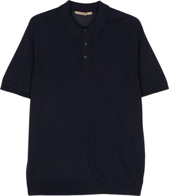 Nuur fine-knit polo shirt - men - Cotton - 54 - Blue