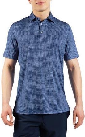 Tailorbyrd Golf Tees Print Performance Polo in Navy at Nordstrom Rack, Size Xx-Large