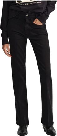 GANT Slim-fit Flare Jeans - Heren - Slim Fit Jeans - Zwart - W30 - Katoen - Jeans