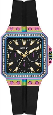 Guess Libra Multifunction Horloge - Dames - Accessoires - Zwart - Maat: ONE Size