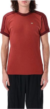 adidas Tops, Heren, Bruin, S, Katoen, Premium Cali T-shirt