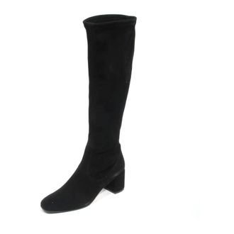 Roberto Festa Milano Over-the-Knee Boots, female, Black, 4 UK, Stretch Boots Milla Black Suede