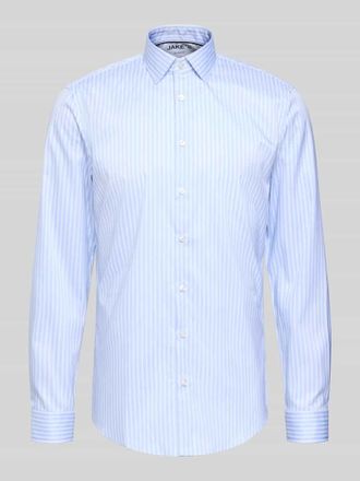 Jake*s Slim Fit Businesshemd mit Kentkragen in Hellblau, Gr&ouml;&szlig;e 37/38