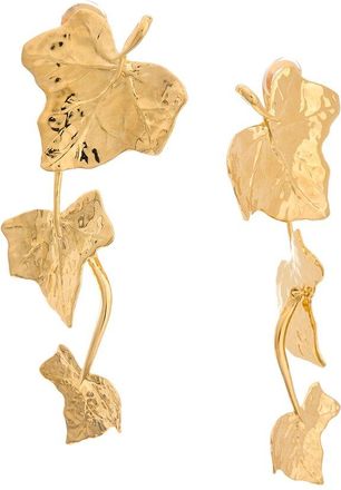 Oscar De La Renta Vines Triple Drop Earrings