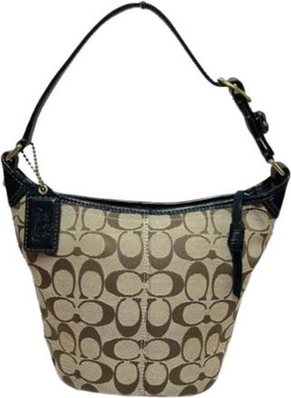 Coach Pre-owned Bucket Bags, female, Brown, Size: ONE SIZE Pre-owned Bucket Bag
