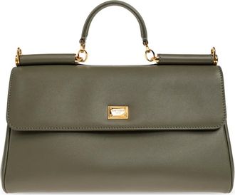 Dolce & Gabbana Dames, Tassen, Groen, Maat: ONE Size Katoen