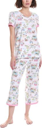 Cuddl Duds 2Pc Pajama Crop Set