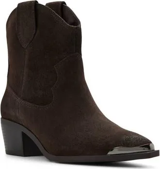 Aldo Valley Western Boot in Dark Brown at Nordstrom, Size 6.5