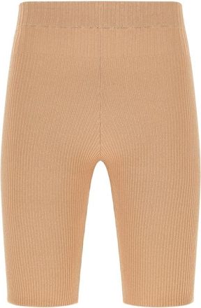 ADĀMO Andrea Adamo Lange shorts - Dames - Korte Broeken - Beige - XS - Korte Broeken