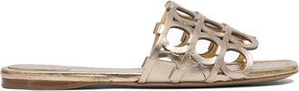 Ferragamo Dames, Schoenen, Geel, Maat: 36 1/2 EU Leer